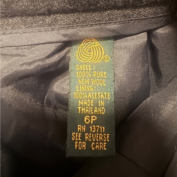 Women’s Gray Wool Embassy Row Pants - Picture 6 of 6